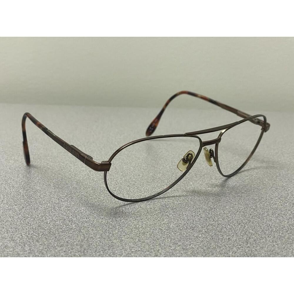 VINTAGE Serengeti 6684 Apogee 2000 Brown Aviator Sunglasses - FRAME ONLY